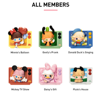 POPMART DIMOO WORLD × DISNEY Fridge Magnet Blind Box