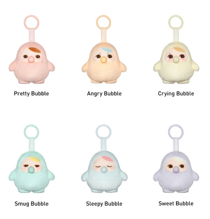 POPMART PUCKY BEANIE BUBBLE UP Plush Pendant Blind Box