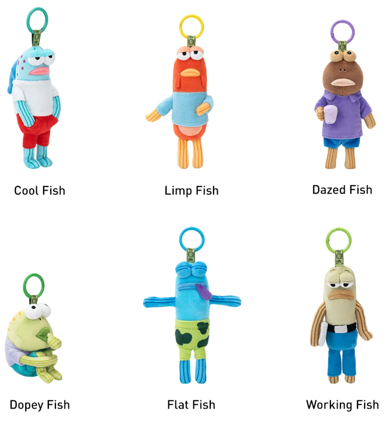 [PREORDER] Bikini Bottom Buddies Whimsical Plush Blind Box