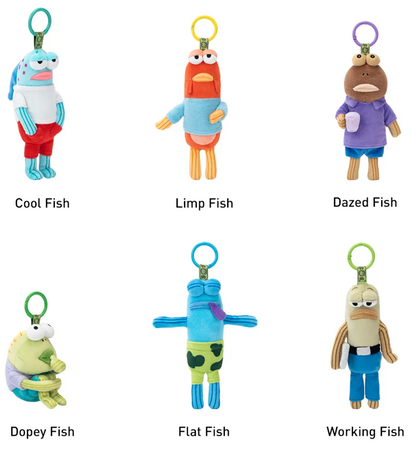[PREORDER] Bikini Bottom Buddies Whimsical Plush Blind Box