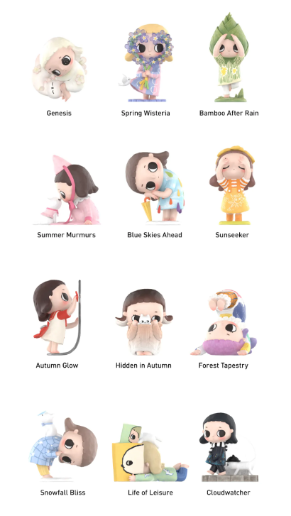 POPMART Nyota I Am the Seasons Series Figures
