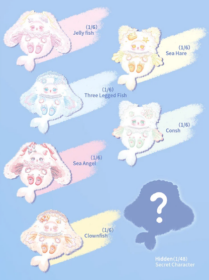 LOLOAN V4 - Ocean Series Plush Dolls Blind Box