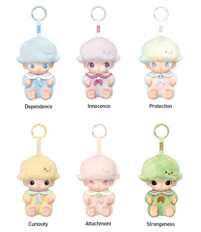 [PREORDER] DIMOO Journal of New Life Series-Vinyl Plush Pendant Blind Box
