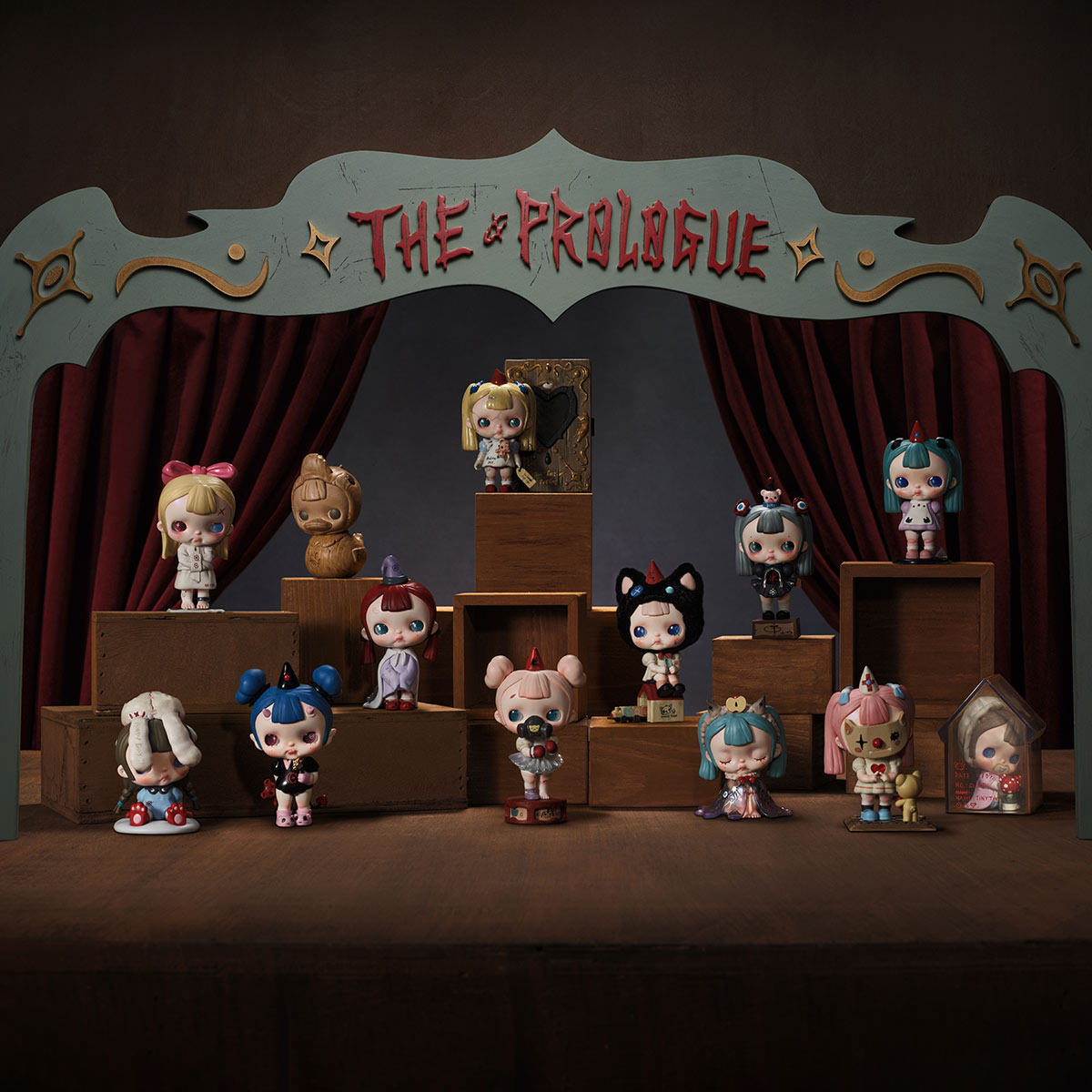 POPMART: TINYTINY-Prologue Series Figures