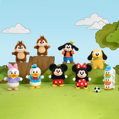POPMART Mickey Family Cute Together Keychain Blind Box