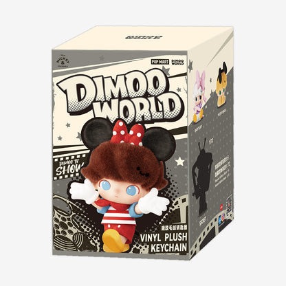 POPMART DIMOO WORLD × DISNEY Vinyl Plush Keychain Blind Box