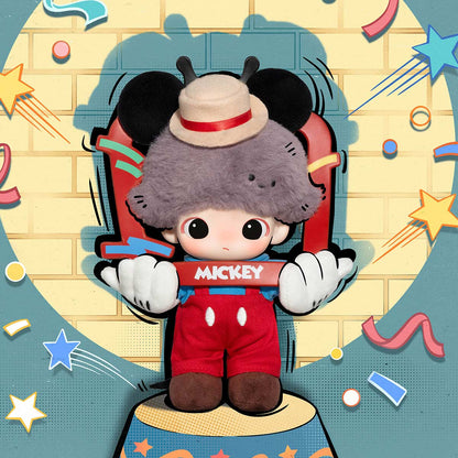 POPMART DIMOO WORLD × DISNEY Vinyl Plush Keychain Blind Box