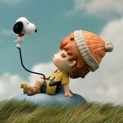 POPMART Hirono × Snoopy Figure
