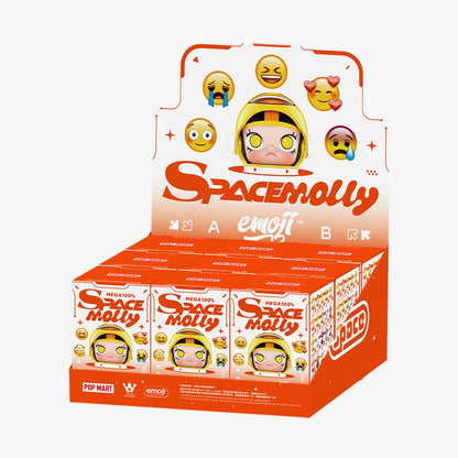 POPMART MEGA SPACE MOLLY 100% × emoji™ Blind Box