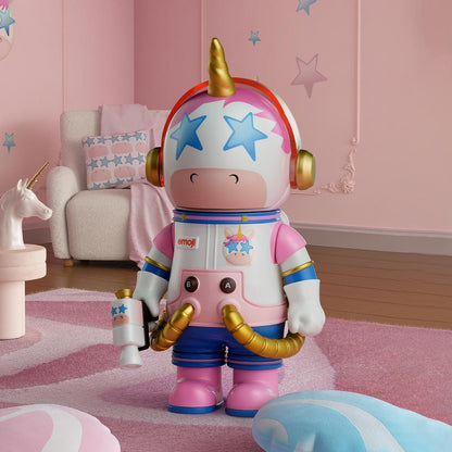 POPMART MEGA SPACE MOLLY 100% × emoji™ Blind Box