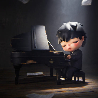 POPMART Hirono The Pianist Figure