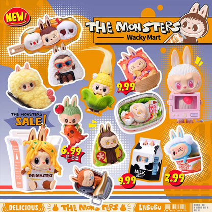 POP MART LABUBU The Monsters Wacky Mart Series Figures