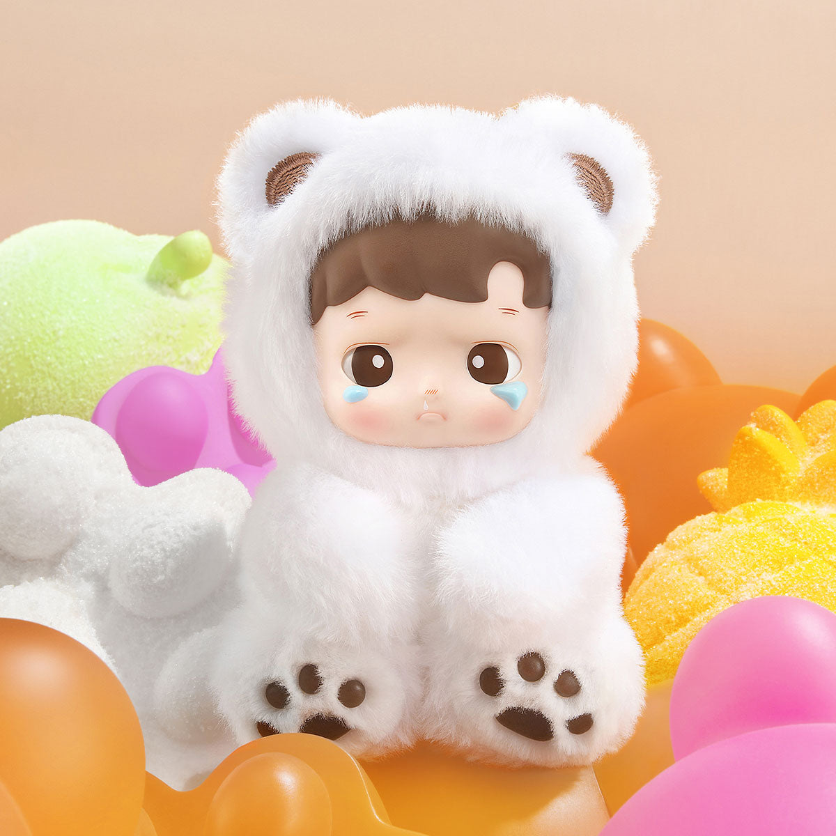 POP MART HACIPUPU Gummy Bear Series-Vinyl Plush Pendant Blind Box