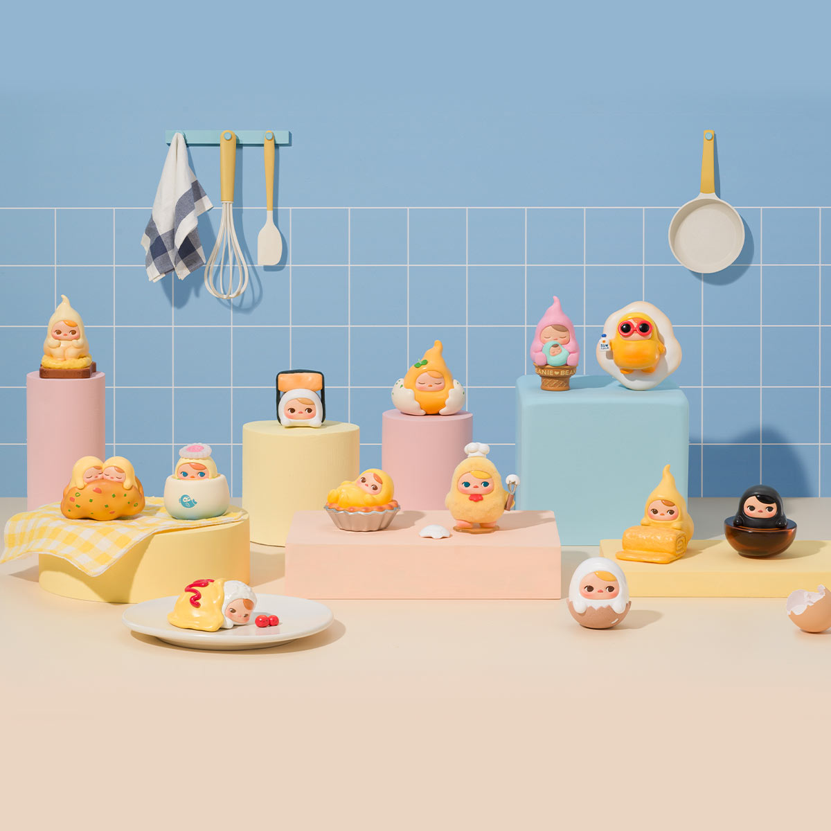 [PREORDER] PUCKY Egg Beanie Series Figures