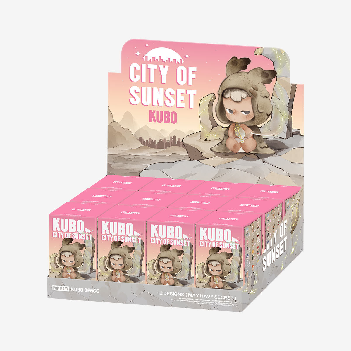 POPMART KUBO City of Sunset Series Figures