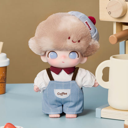 POPMART DIMOO Crush on Coffee Series-Vinyl Plush Blister Pack