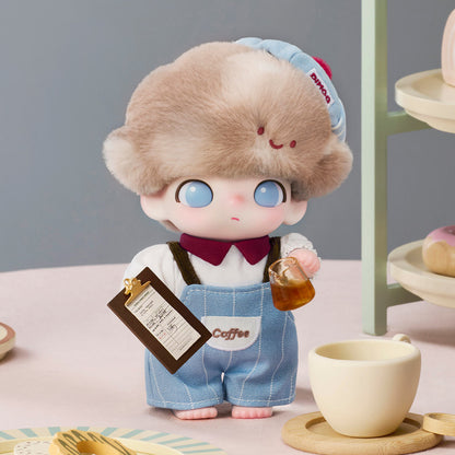 POPMART DIMOO Crush on Coffee Series-Vinyl Plush Blister Pack