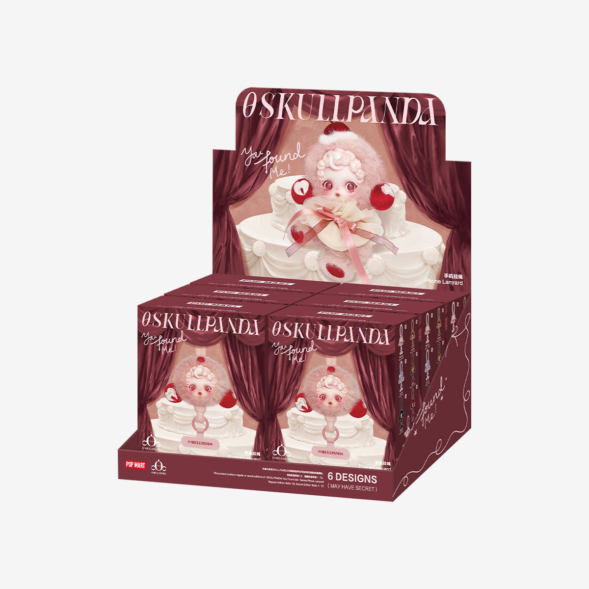 [PREORDER] SKULLPANDA You Found Me！Series Phone Lanyard