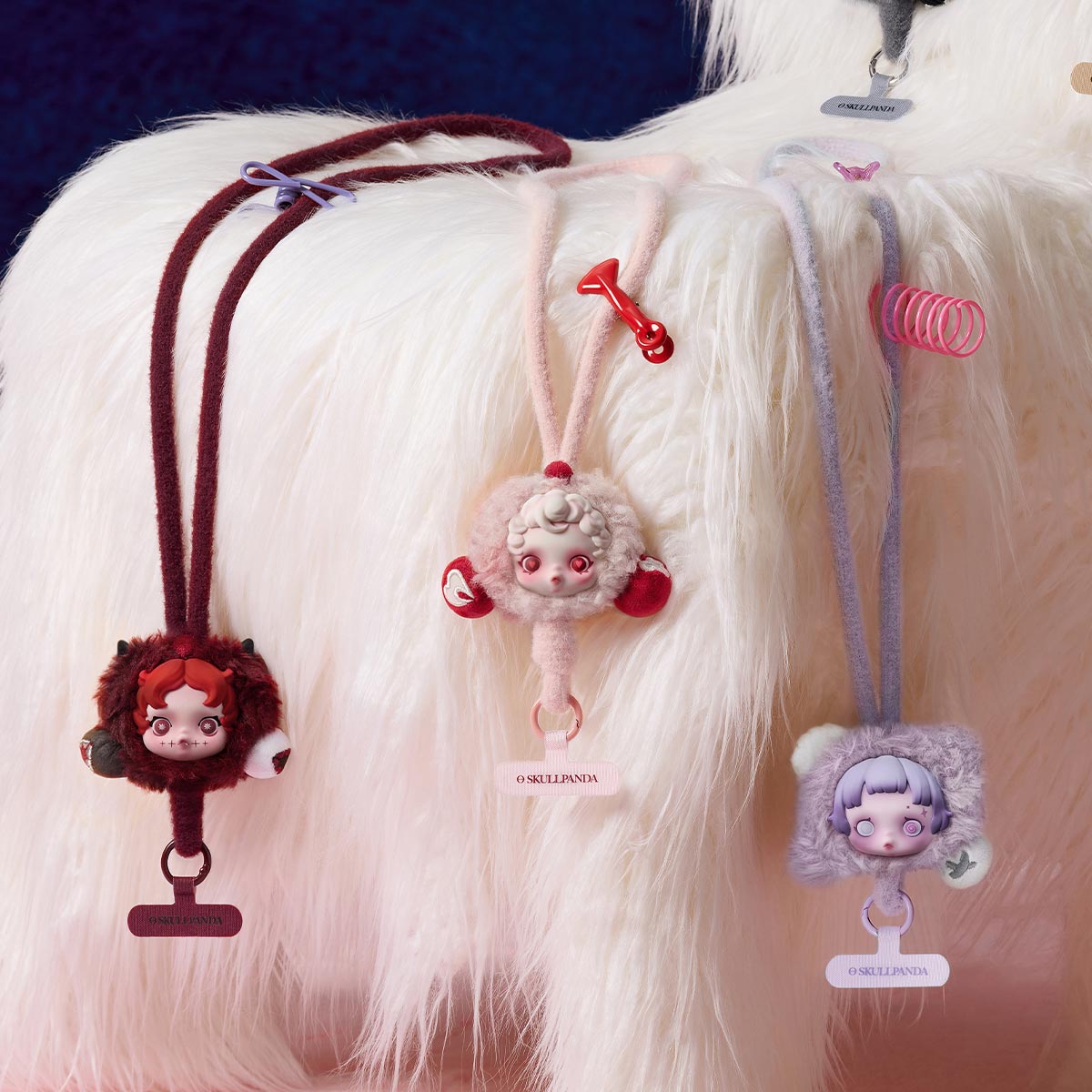 POPMART SKULLPANDA You Found Me！Series Phone Lanyard