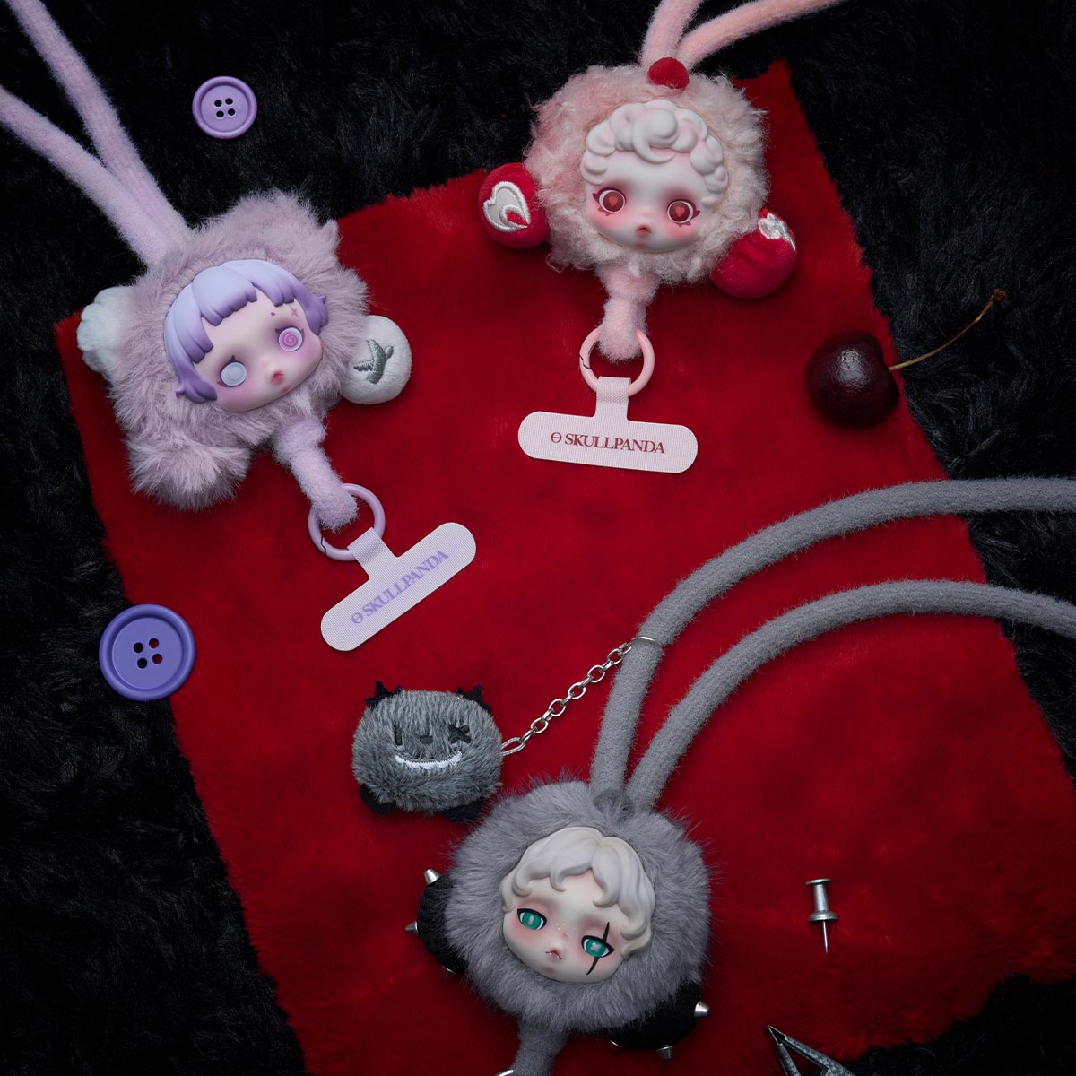 [PREORDER] SKULLPANDA You Found Me！Series Phone Lanyard