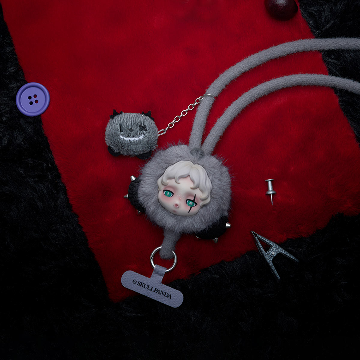 POPMART SKULLPANDA You Found Me！Series Phone Lanyard