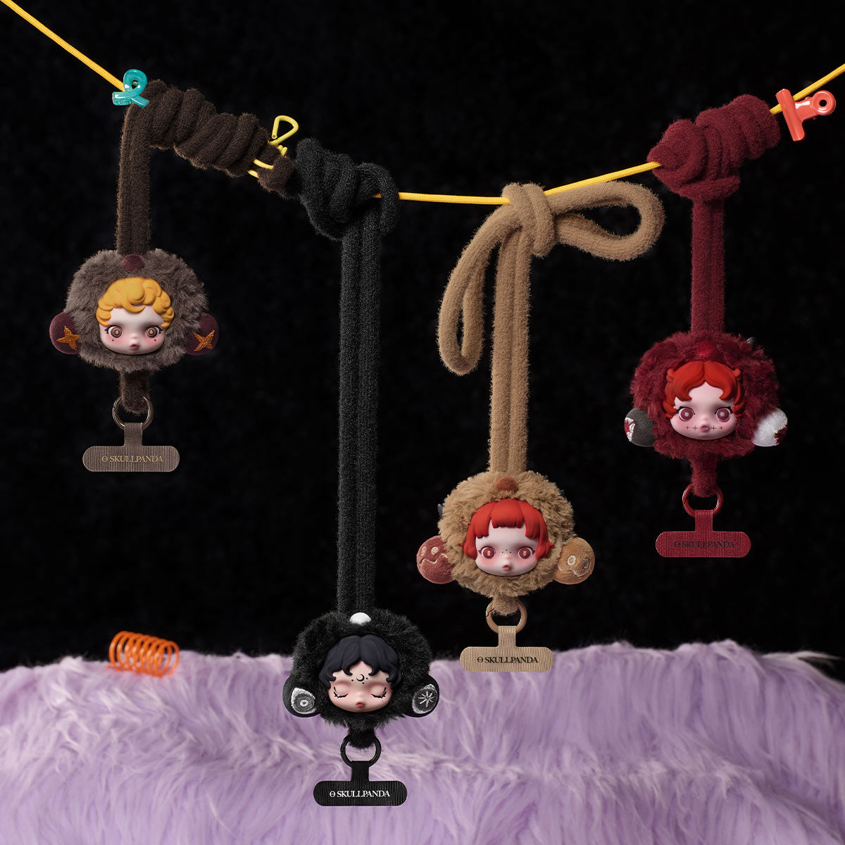 POPMART SKULLPANDA You Found Me！Series Phone Lanyard