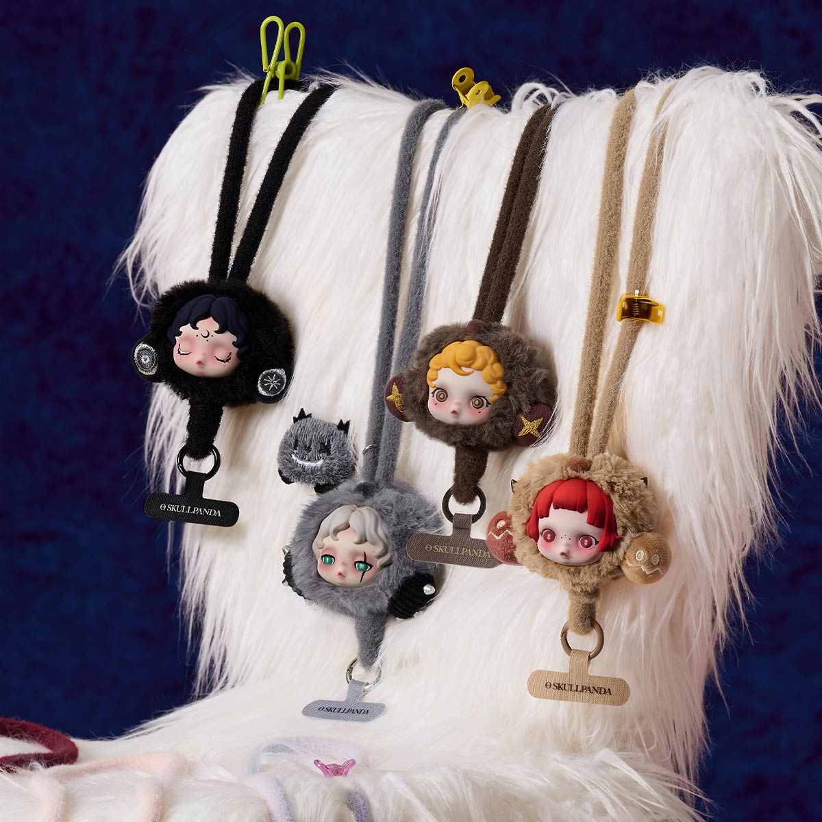 POPMART SKULLPANDA You Found Me！Series Phone Lanyard