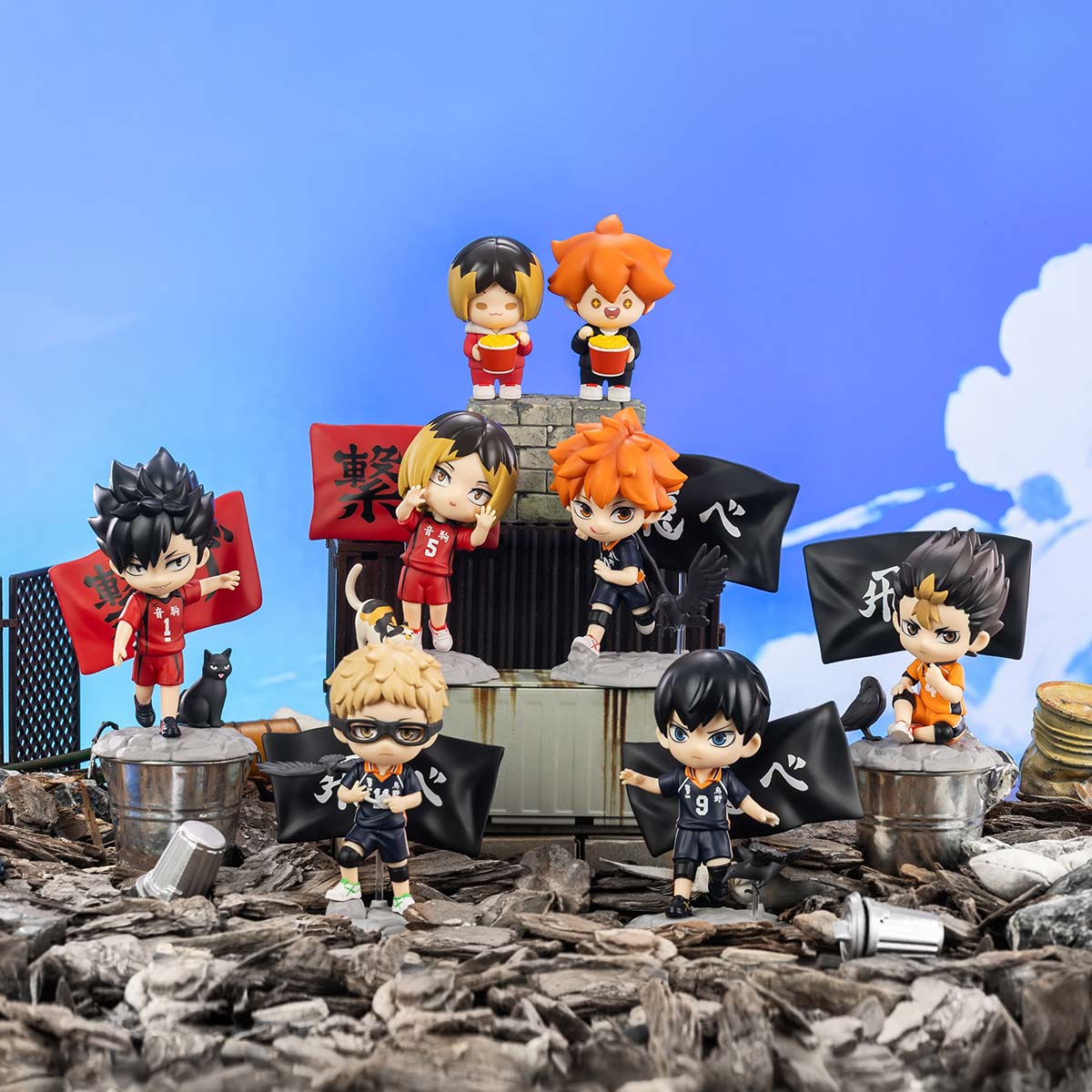 Haikyu!! The Dumpster Battle Series Figures Blind Box