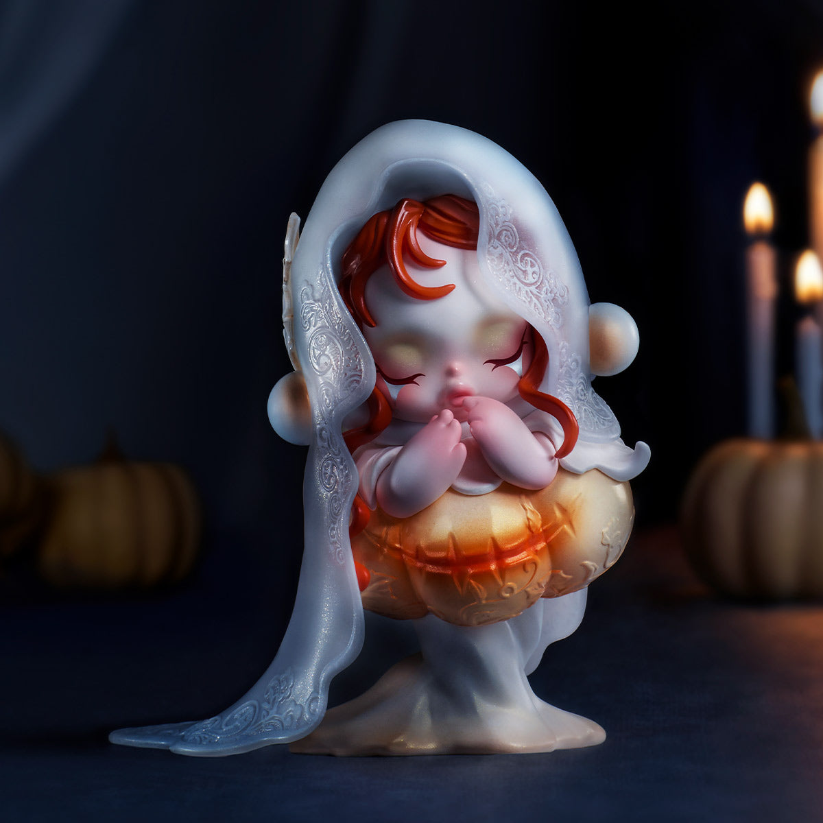 POPMART SKULLPANDA Covenant of the White Moon Figure