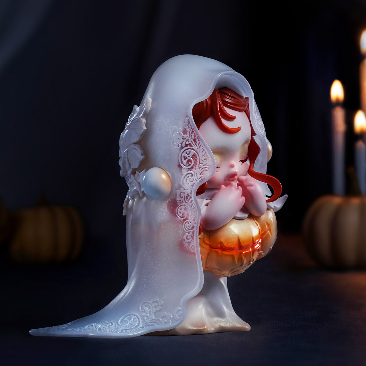 POPMART SKULLPANDA Covenant of the White Moon Figure