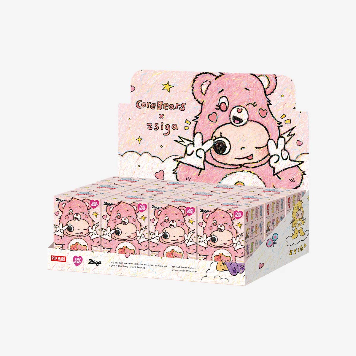 POPMART Zsiga × Care Bears Series Figures