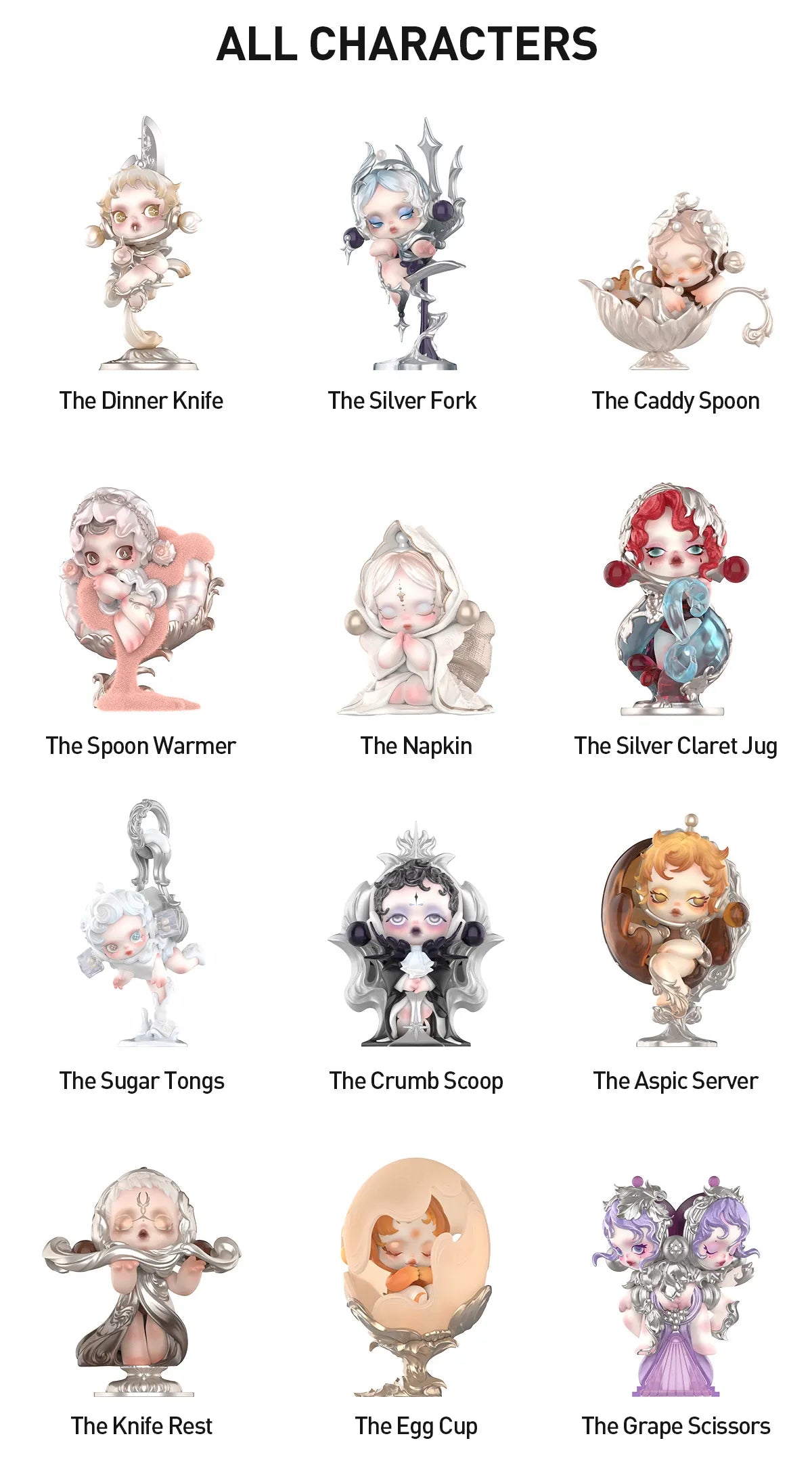 [PREORDER] SKULLPANDA The Feast Begins Series Figures Blind Box