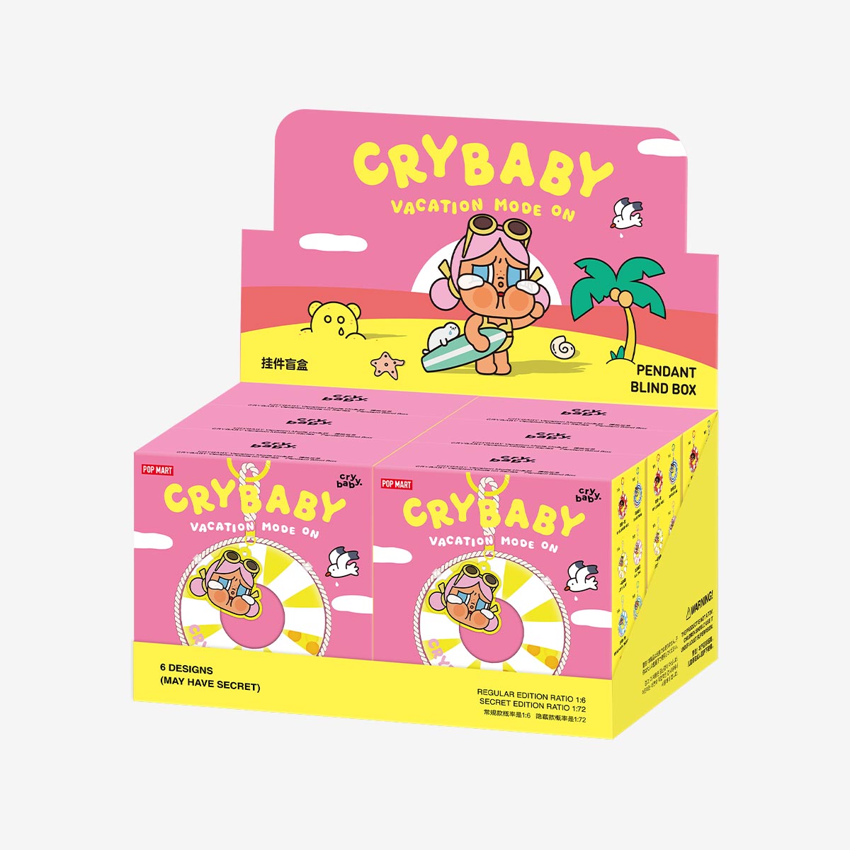 [PREORDER] CRYBABY Vacation Mode On Series-Pendant Blind Box