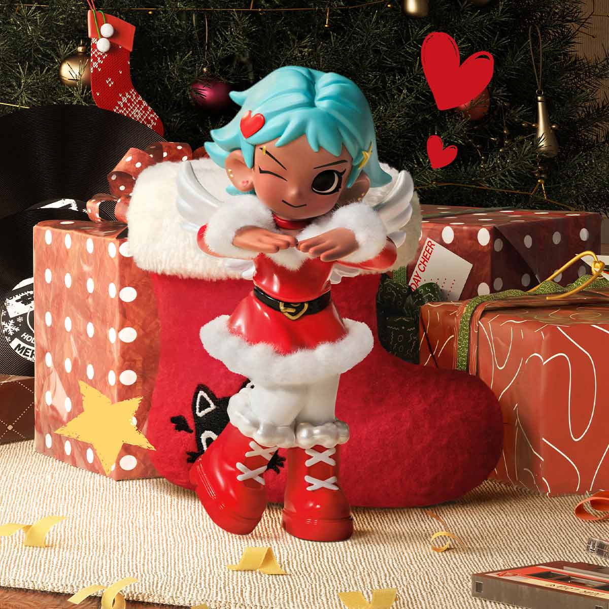 Lil Peach Riot Holiday Mixtape Series Figures