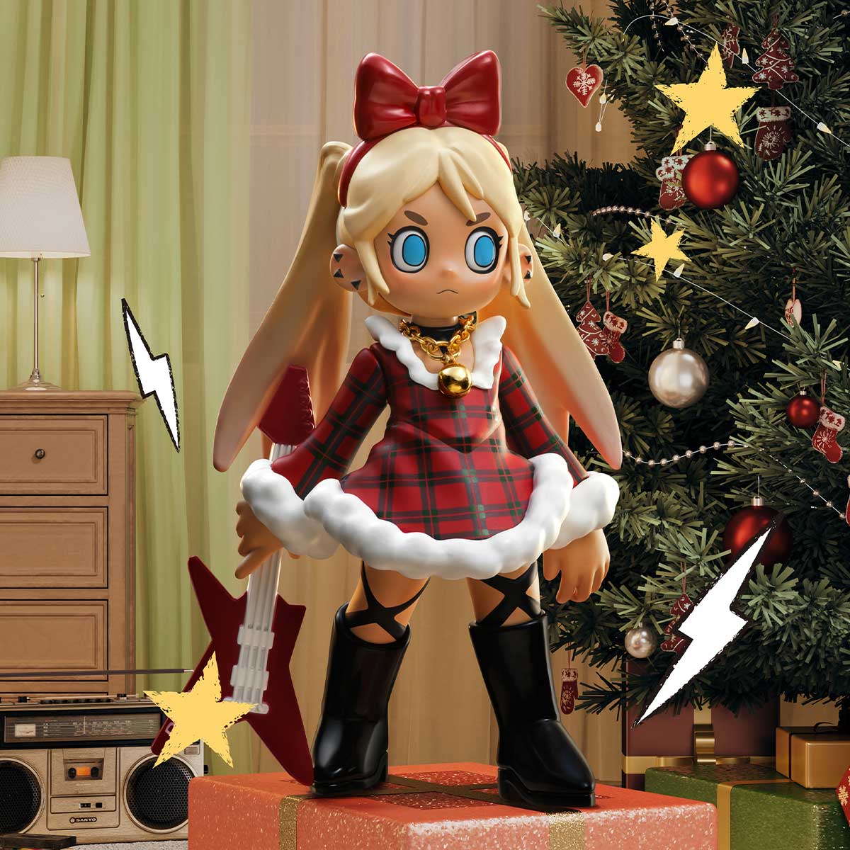 Lil Peach Riot Holiday Mixtape Series Figures