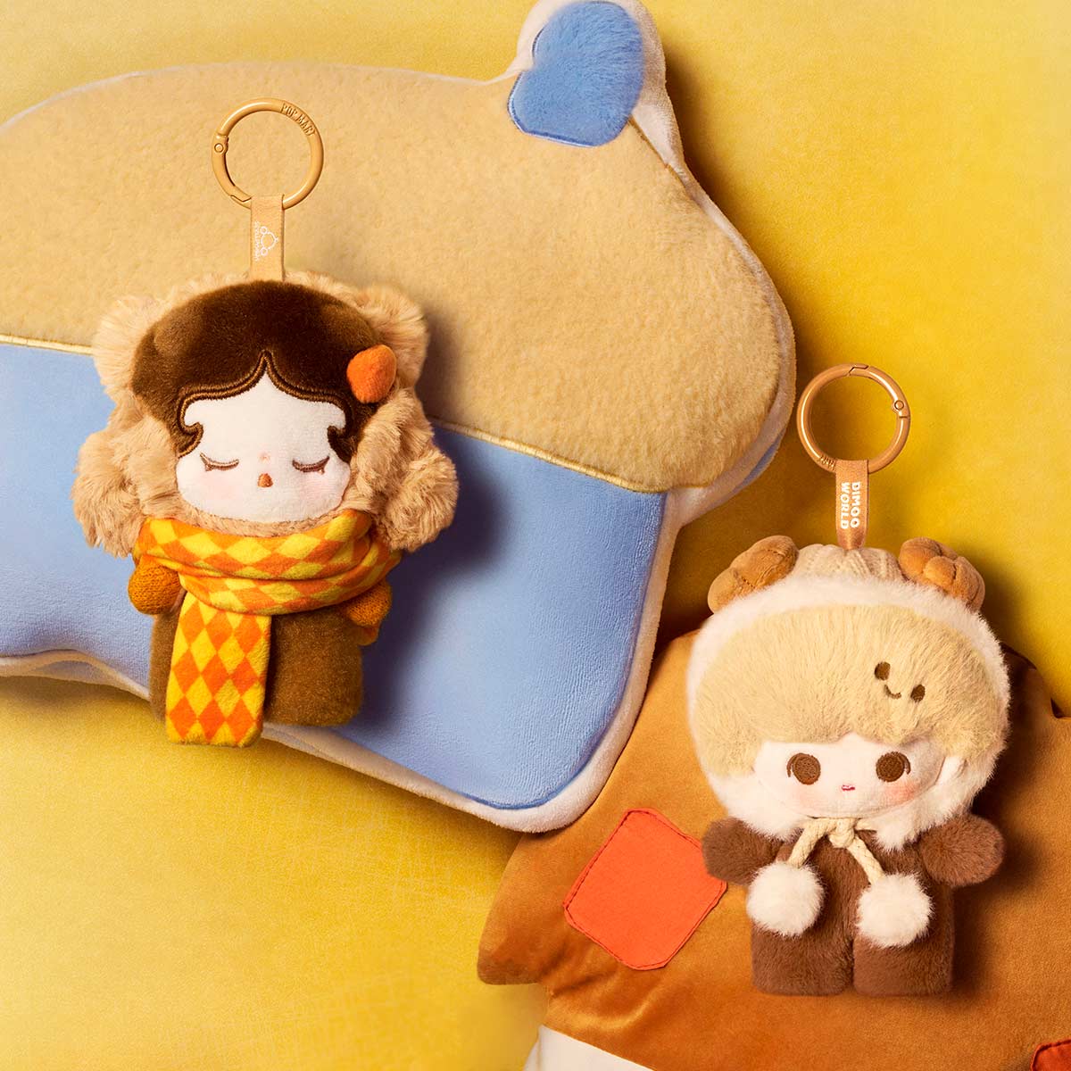 [PREORDER] POP BEAN Fluffy & Cozy Series-Plush Pendant Blind Box