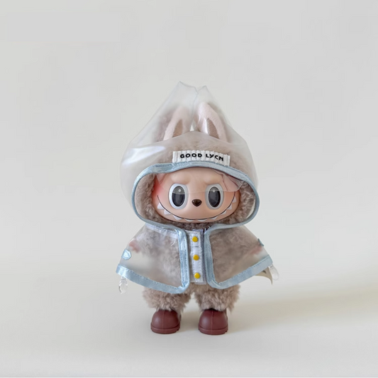 Translucent raincoat with boots (2 styles)