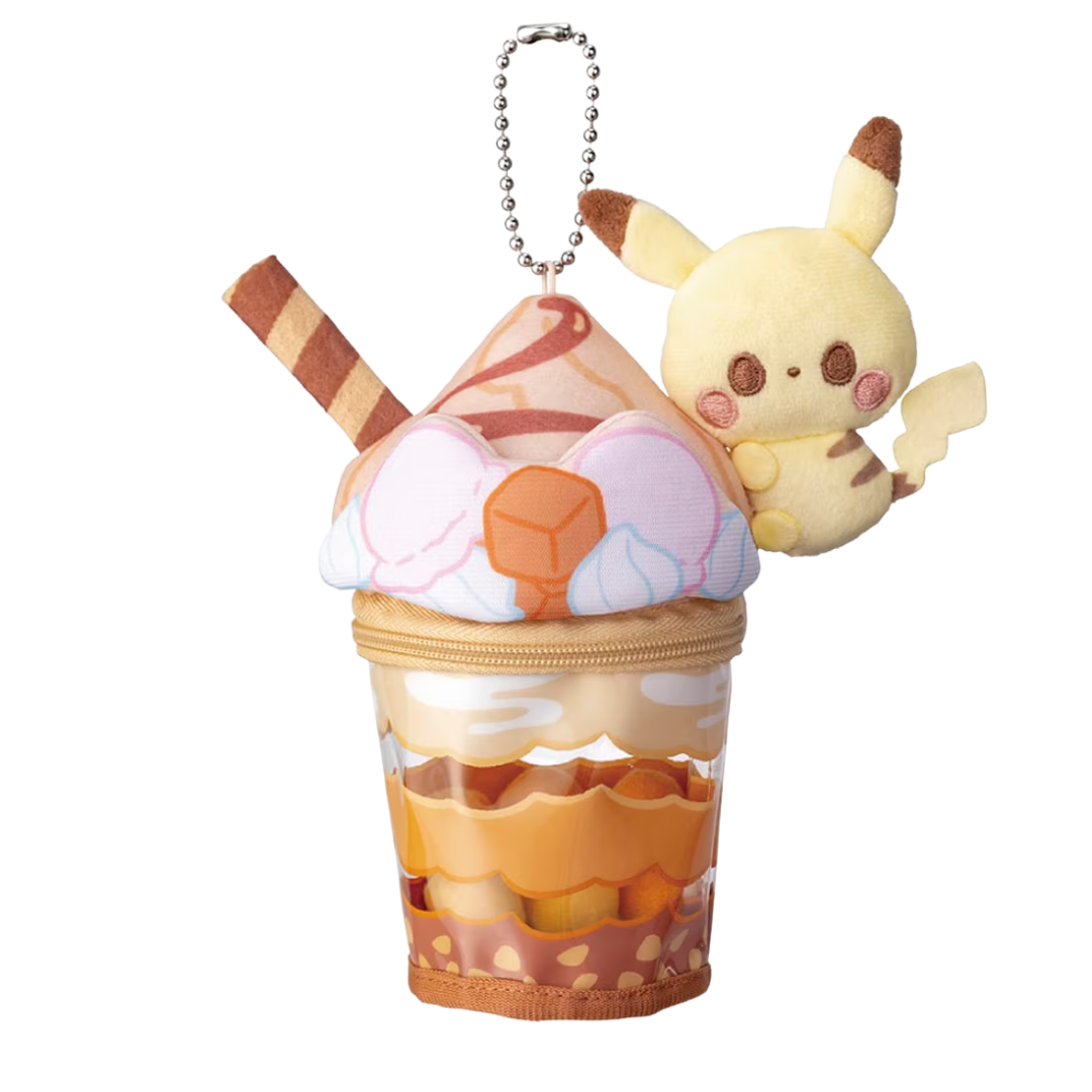 [PREORDER] Pokemon Pokepeace Pikachu Caramel Parfait Plush Charm