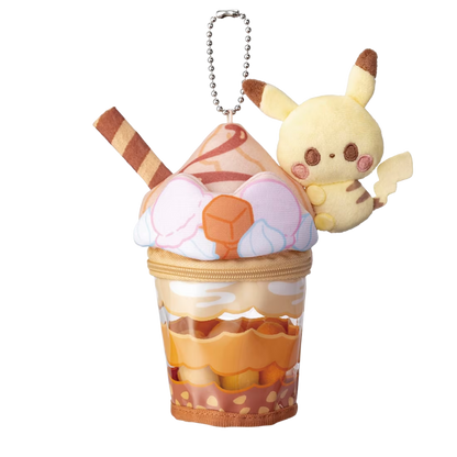 [PREORDER] Pokemon Pokepeace Pikachu Caramel Parfait Plush Charm