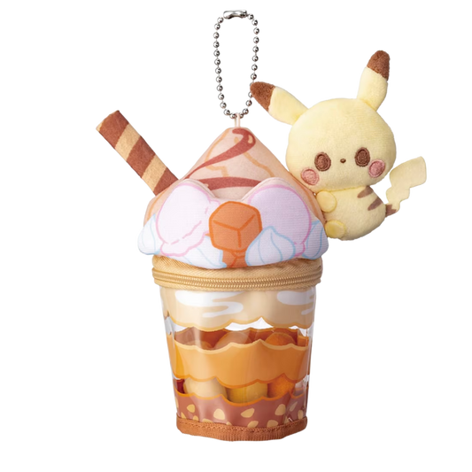 [PREORDER] Pokemon Pokepeace Pikachu Caramel Parfait Plush Charm