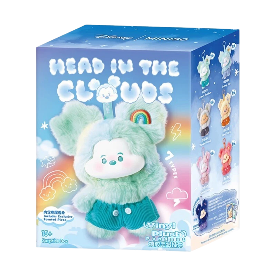 MINISO Disney Head in the Clouds Vinyl Plush Pendant Blind Box