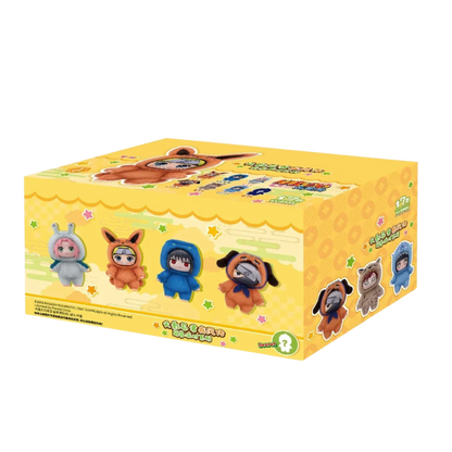 TOP TOY Naruto Shippuden Cute Beast Party Plush Keychains