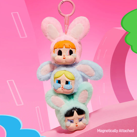 POP MART: Crybaby × The Powerpuff Girls Series Vinyl Plush Pendant Blind Box