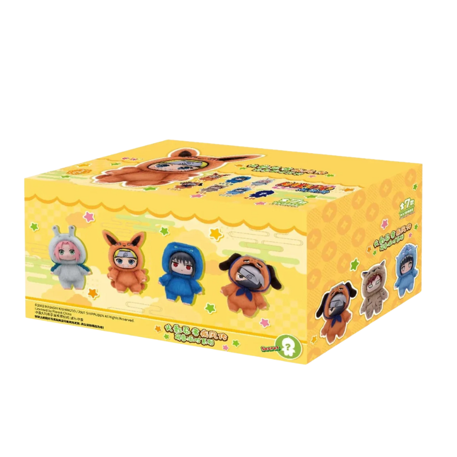 [PREORDER] TOP TOY Naruto Shippuden Cute Beast Party Plush Keychains