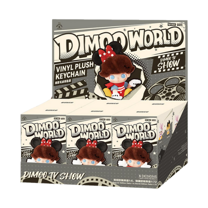 [PREORDER] POP MART DIMOO WORLD × DISNEY Vinyl Plush Keychain Blind Box