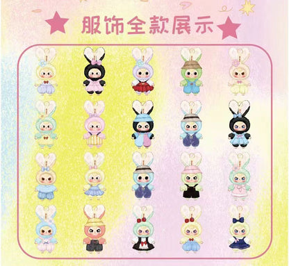 Baby three Macaron Cute Bunny Blind Box