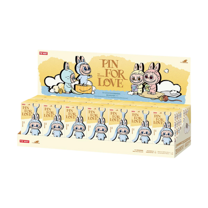 THE MONSTERS Pin for Love Series-Vinyl Plush Pendant Blind Box (A-M)