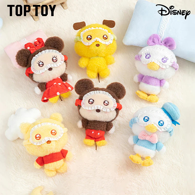 TOPTOY Disney Squinting Sleepwear Series Plush Pendant Blind Box