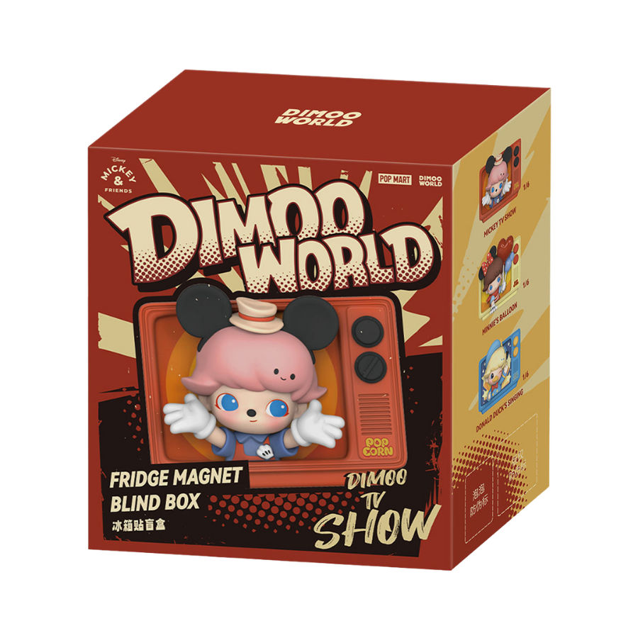 DIMOO WORLD × DISNEY Fridge Magnet Blind Box