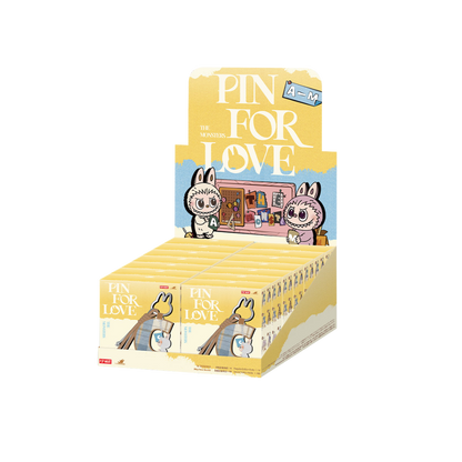 THE MONSTERS Pin for Love Series- Letter Pendant Blind Box (A-M)
